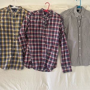 J Crew set of 3 men’s L